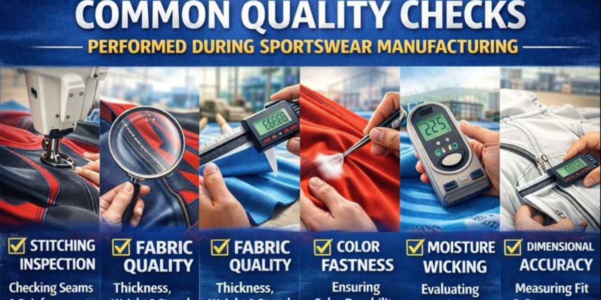 Common Quality Checks Performed During Sportswear Manufacturing