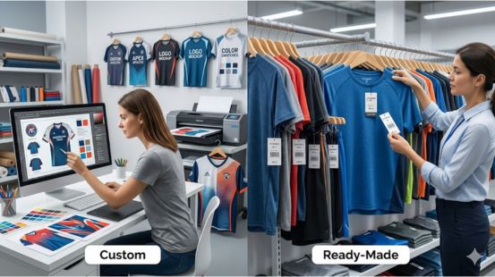 Custom vs Ready-Made Sportswear: Which Is Right for Your Business?