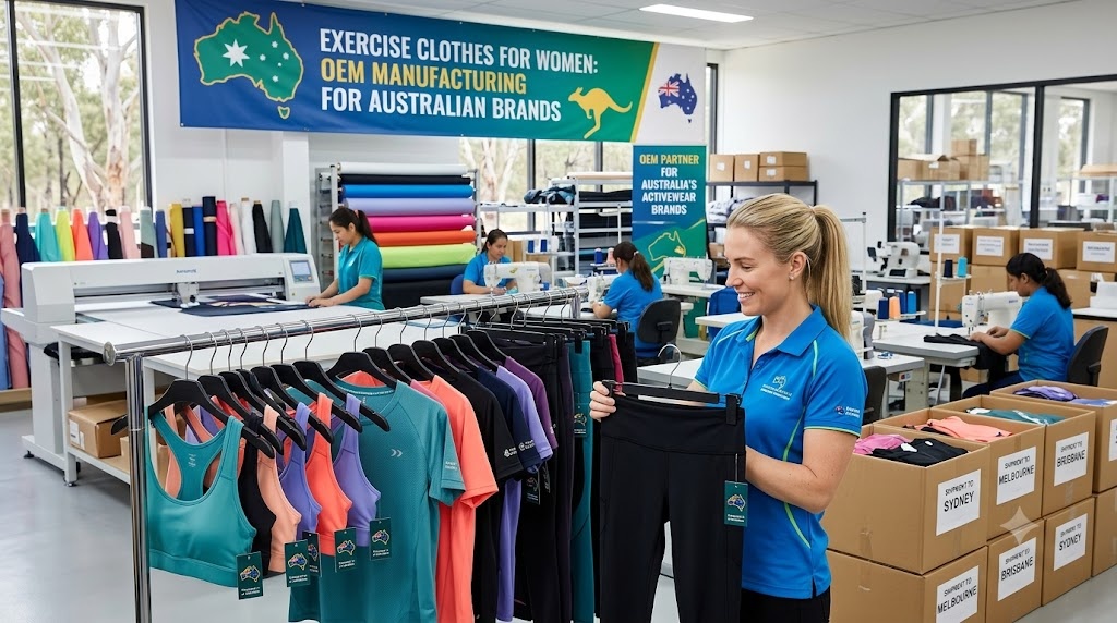 Exercise Clothes for Women: OEM Manufacturing for Australian Brands