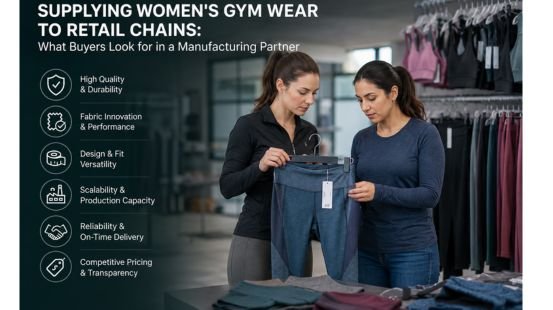 Supplying Women's Gym Wear to Retail Chains: What Buyers Look for in a Manufacturing Partner