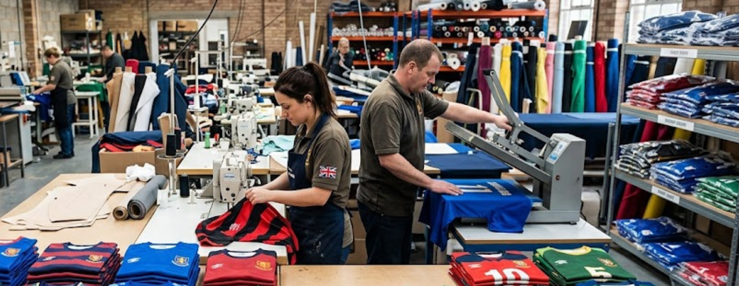 Bulk Custom Jerseys Suppliers in the UK for Clubs & Schools