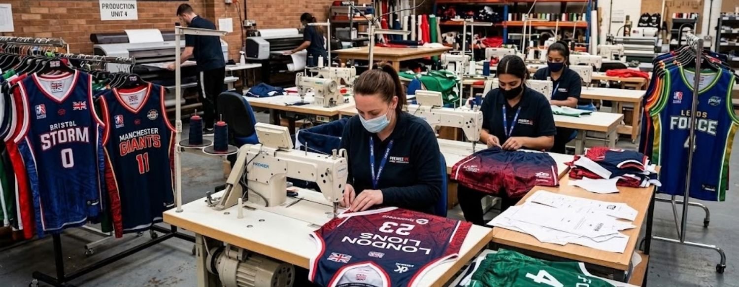 Custom Basketball Uniform manufacturers in UK