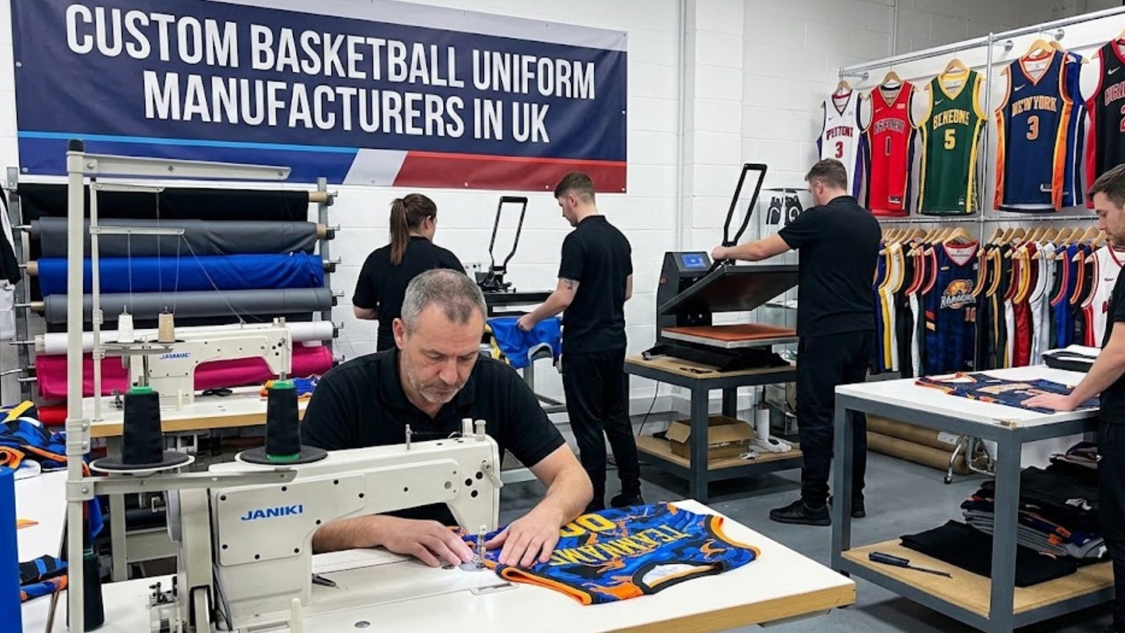 Custom Basketball Uniform manufacturers in UK