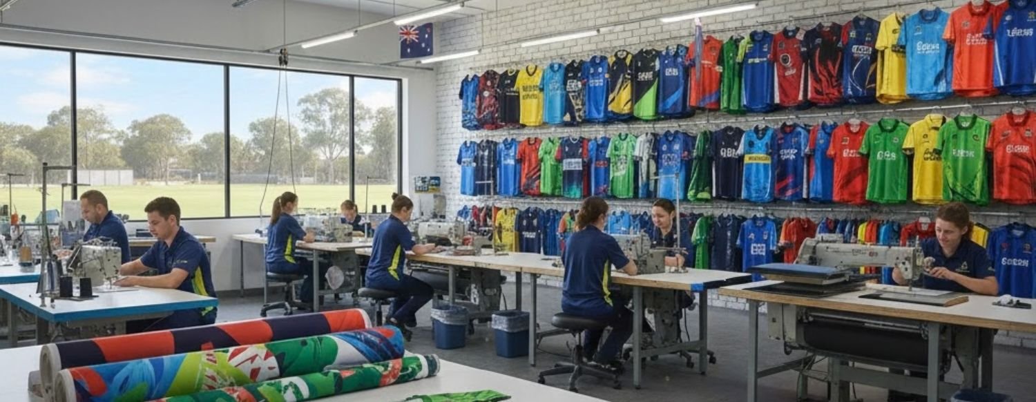 Custom Cricket Jersey Manufacturers in Australia