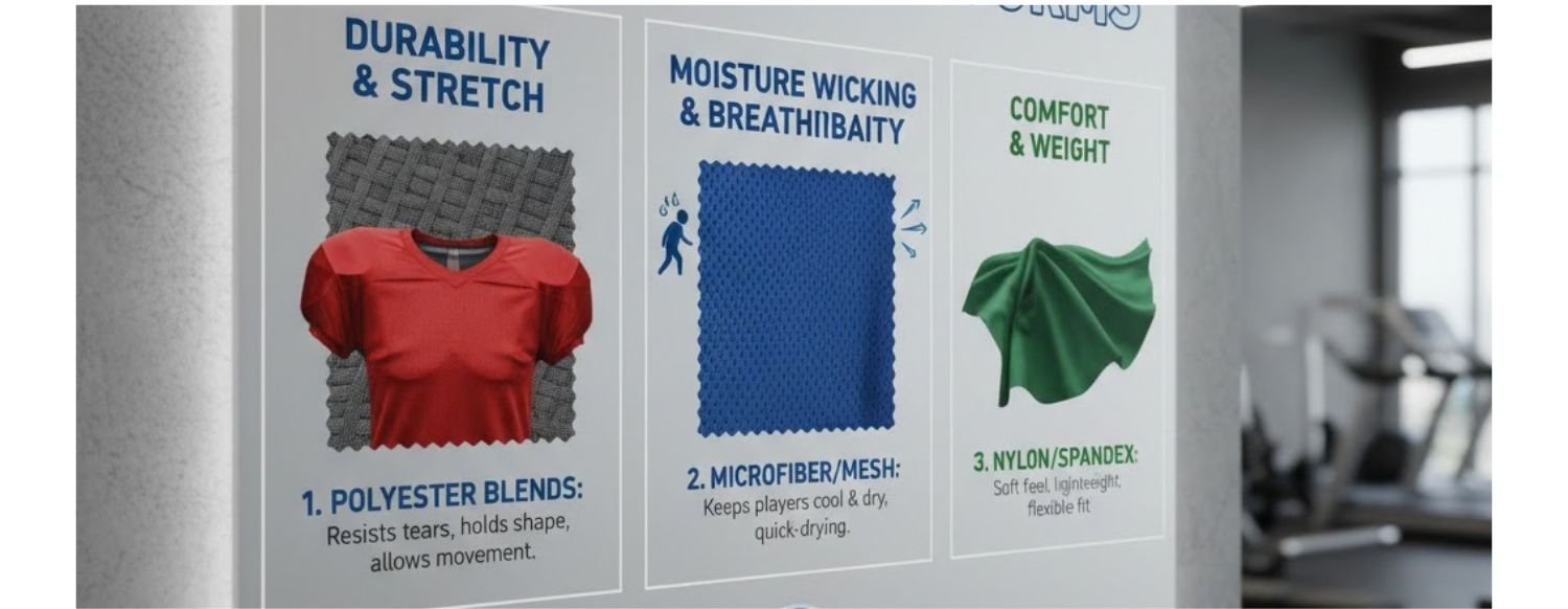 How to choose the right fabric for football uniform