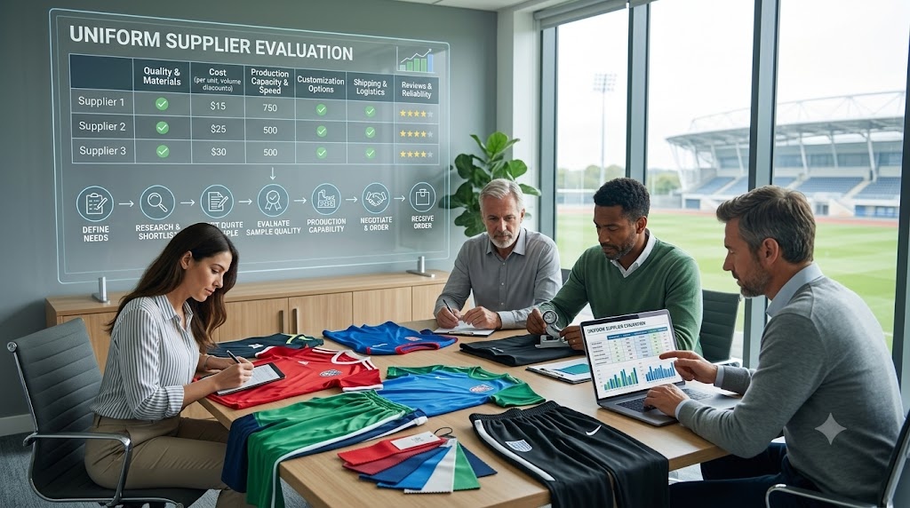 How to Select the Right Bulk Sportswear Uniform Supplier