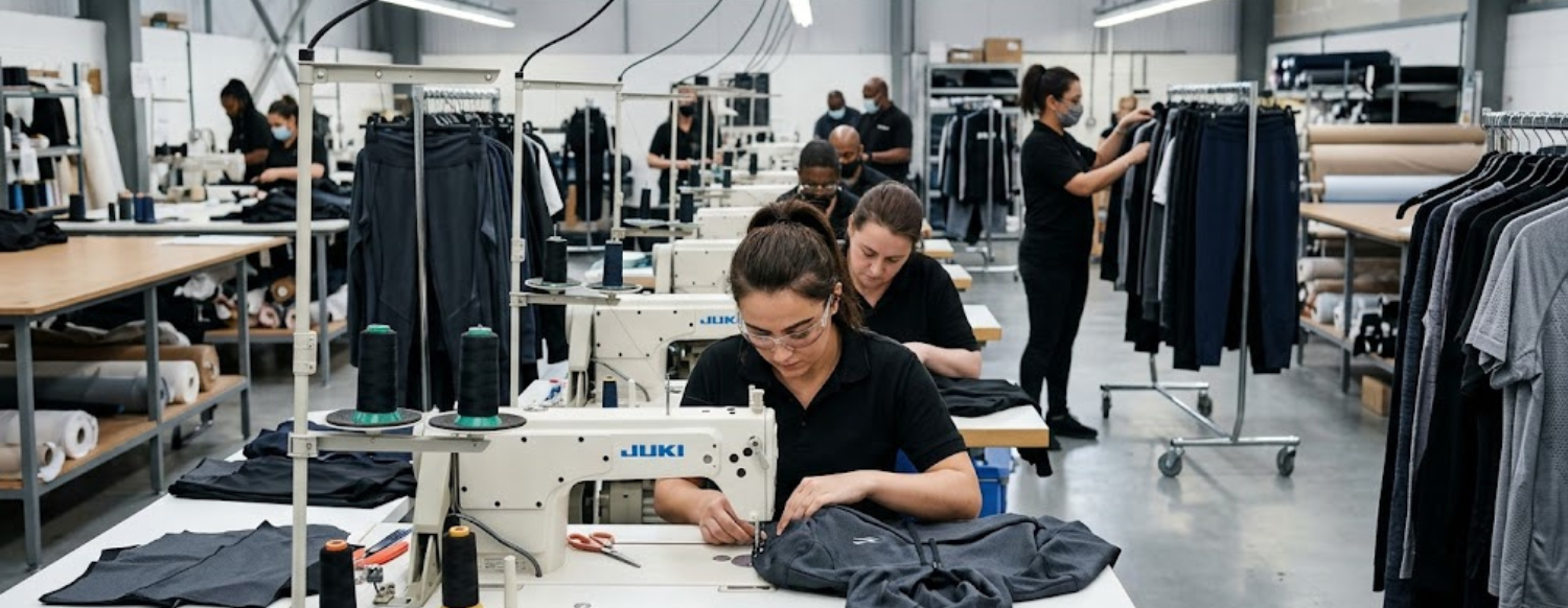 Private Label Sportswear Manufacturing for UK Brands